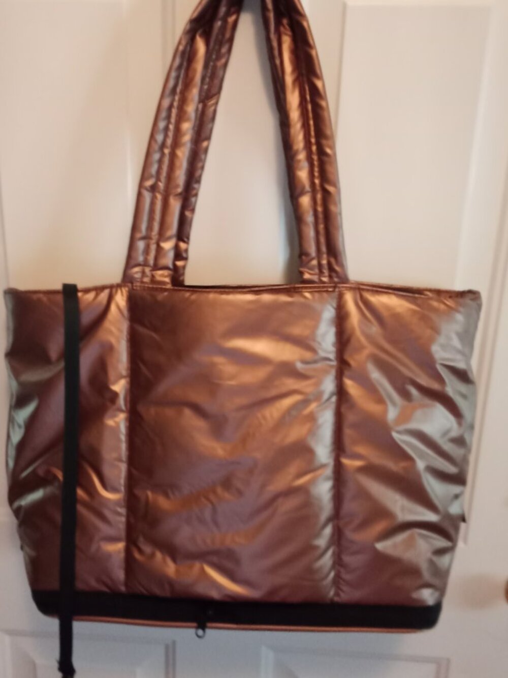 Luka Expandable Laptop Tote in COPPER-Limited Time Color that has been retired!